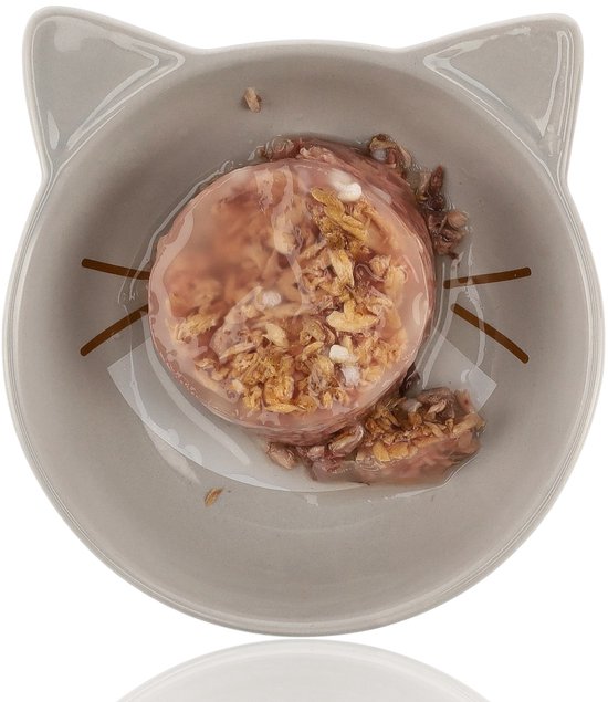 Kattenvoer Tonijn in Jelly – 24x85g – 51% Tonijn & Rijst – Natuurlijk Natvoer voor Katten in Blik – Sappige Kattenvoeding Zonder Toevoegingen