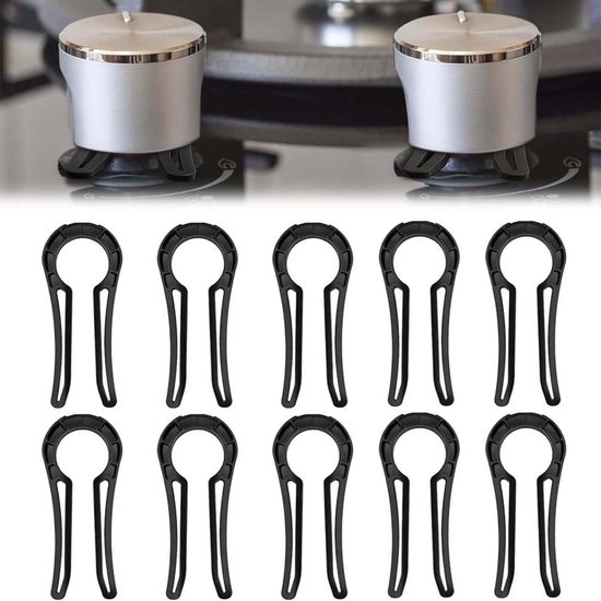 10 Stuks Gasfornuis Knopsloten Voor Veiligheid In De Keuken En Op School (nr. 8785322204214 10 Stuks Gasfornuis Knopsloten Voor Veiligheid In De Keuken En Op School (nr. 8785322204214