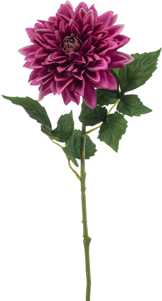 Emerald Kunstbloem Dahlia RT mauve 70cm - Kunstplant voor binnen