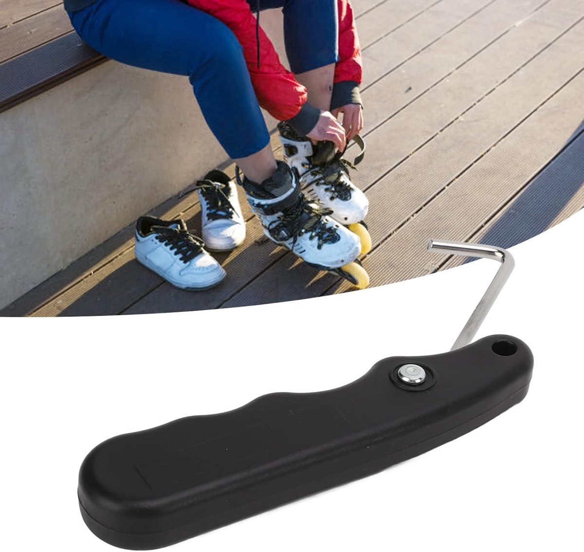 Opvouwbare Schoenvetertrekker voor Schaatsen/Kunstschaatsen/Laarzen
