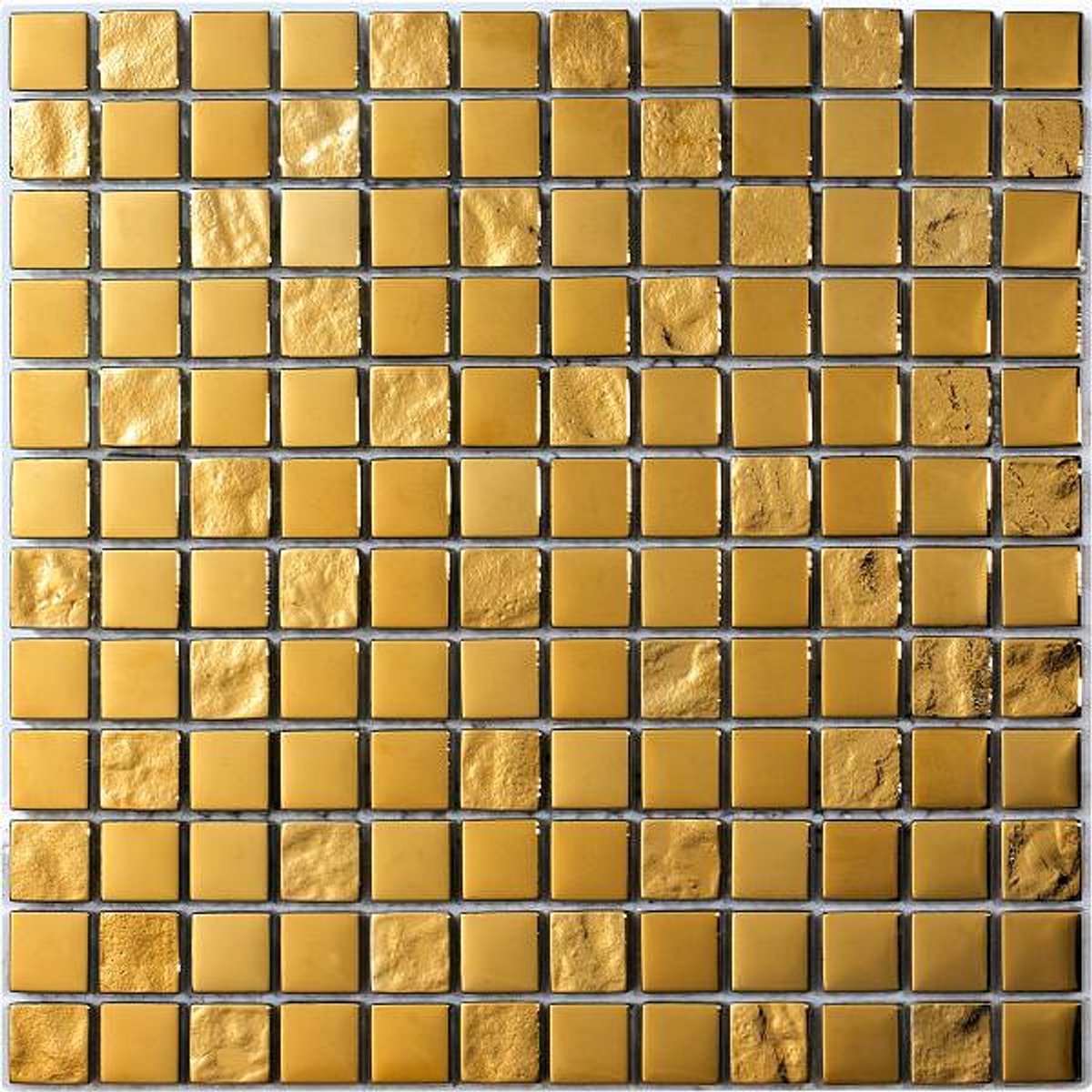 intermatex luxery gold mozaiek matje 30 x 30