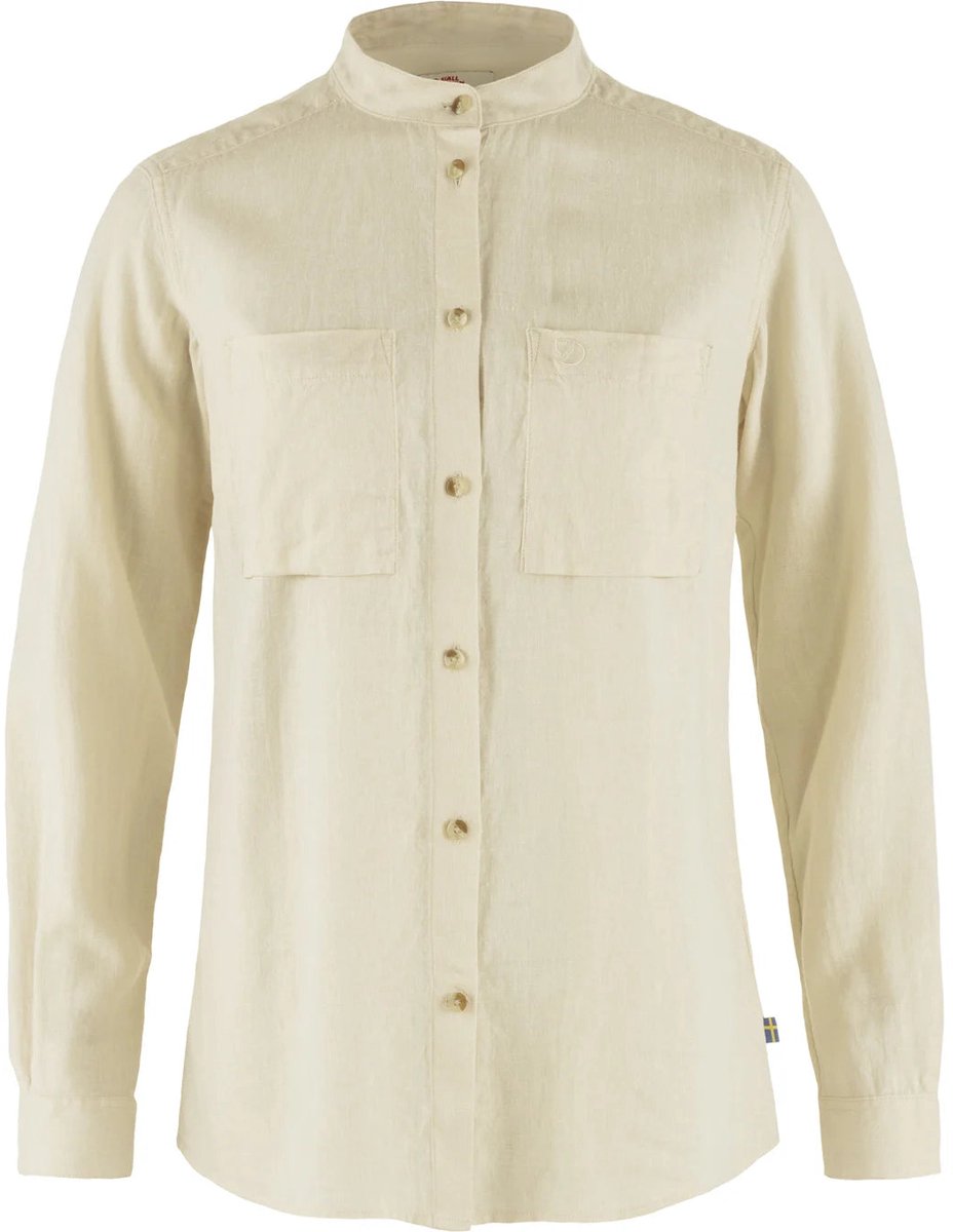 FJALLRAVEN Ovik Hemp Shirt LS W Wit