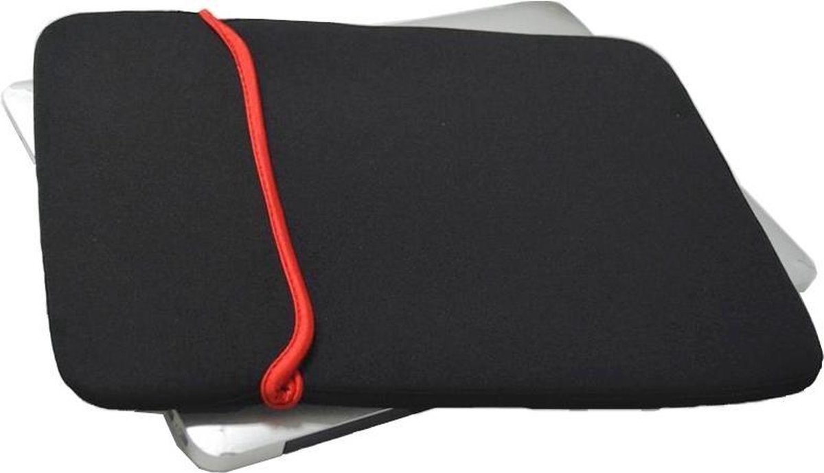 New Age Devi - Handige 17 Laptop Tablet-Hoes Universeel Praktisch Zwart