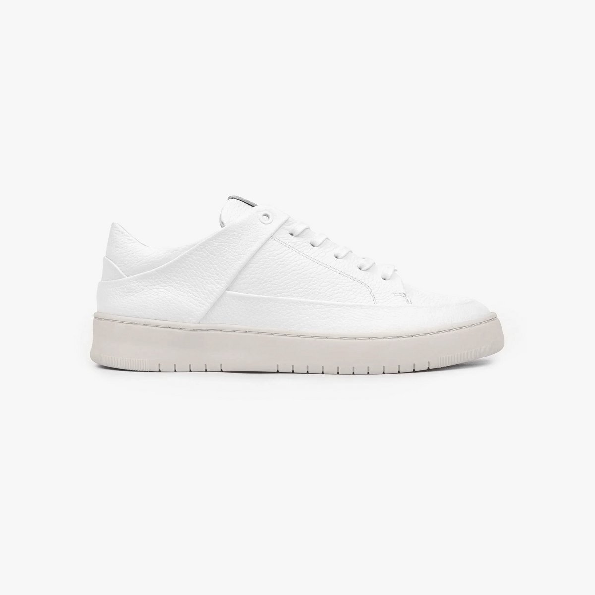 Bennet P4 Low White Leather Milled OWS