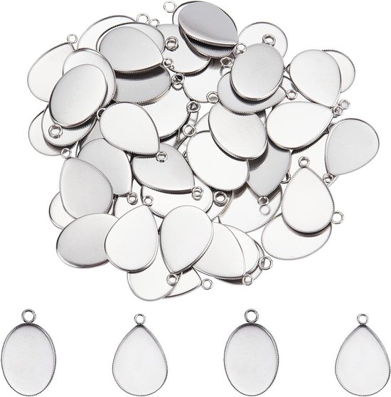 4 petits cabochons ovales moule clair 4 cavités 13x9 mm Petit 4 petits cabochons ovales moule clair 4 cavités 13x9 mm Petit