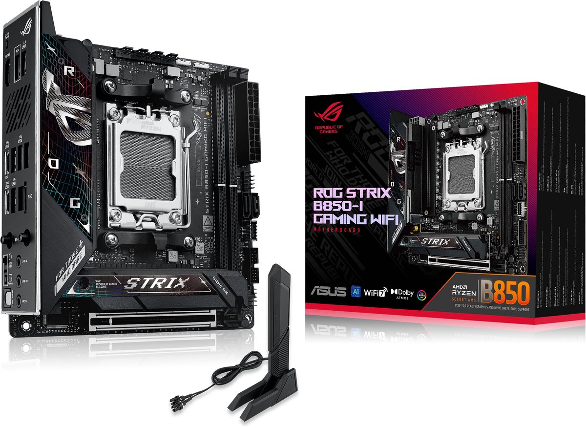 ASUS ROG STRIX B850-I GAMING WIFI moederbord