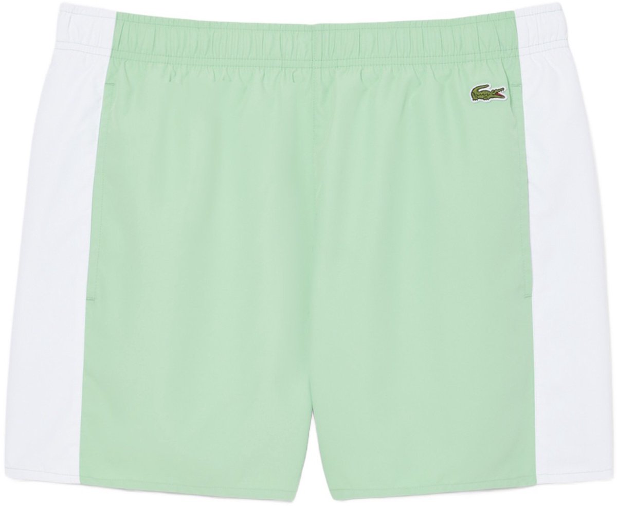 Lacoste Zwemshort Heren Zwembroek Colorblock Groen