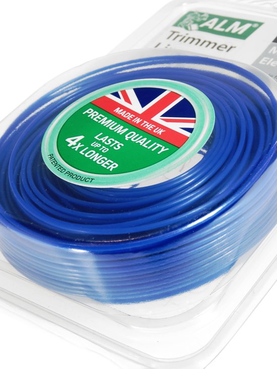 ALM trimmerdraad - 1,5 mm x 30 meter - maaidraad voor grastrimmer en bosmaaier - trimdraad - trimmer strimmerdraad - draad kantenmaaier - 1.5 - 1,5mm van Merkloos	 — afbeelding 5