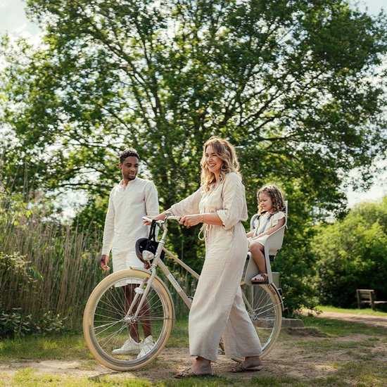 Urban Iki Achterzitje Fiets U-me MIK HD Nagisa Beige/Kuriiro Brown van Urban Iki — afbeelding 4