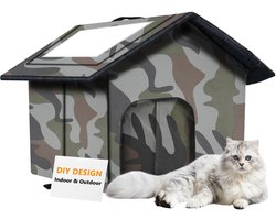 Kattenhuis voor Buiten - Kattenhok - Kattenren - Kattenbench
