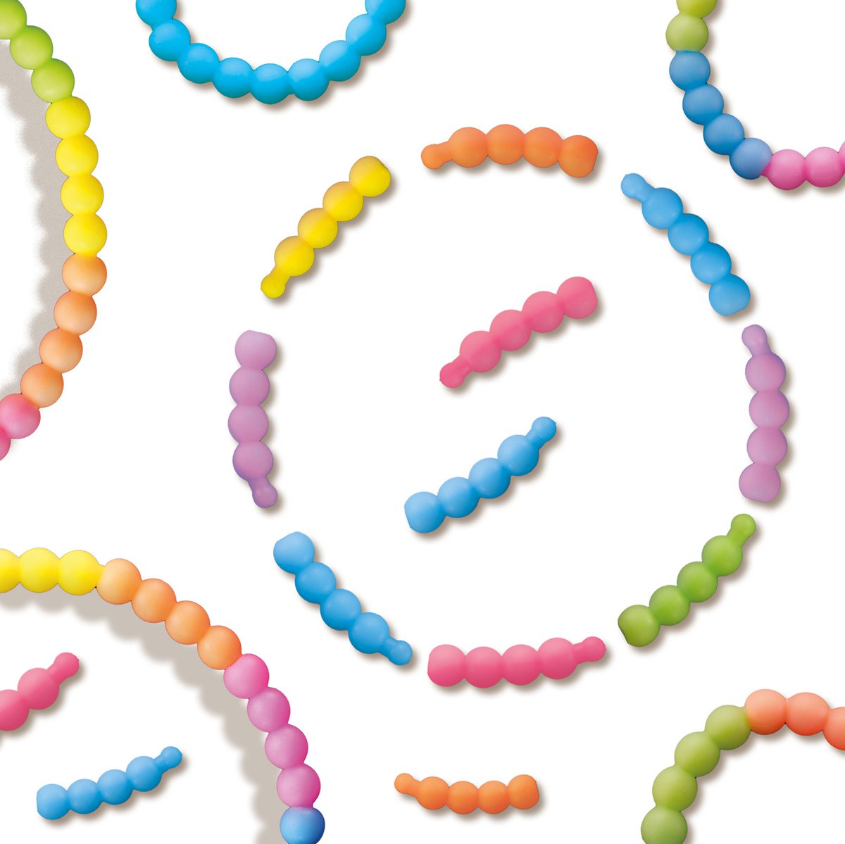 SES Creative – Pop Beads – 48 stuks – Sensorisch Speelgoed – Kettingen en Armbandjes Maken – Makkelijk in Elkaar te Klikken – Sieraden Knutselset vanaf 3 jaar — cadeau in Spellen & Speelgoed - foto 5