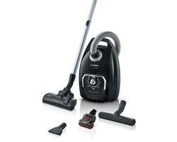 Bosch BGL8BA3S Serie 8 - Stofzuiger met zak - 15mtr bereik - HEPA13 - Zwart