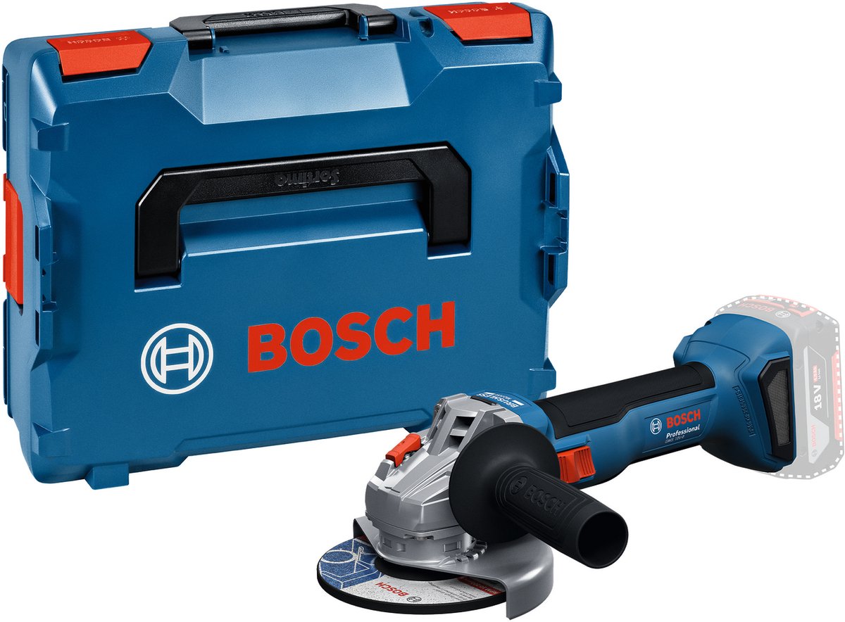 Bosch Professional GWS 18V-8 - Haakse slijper - Inclusief L-Boxx