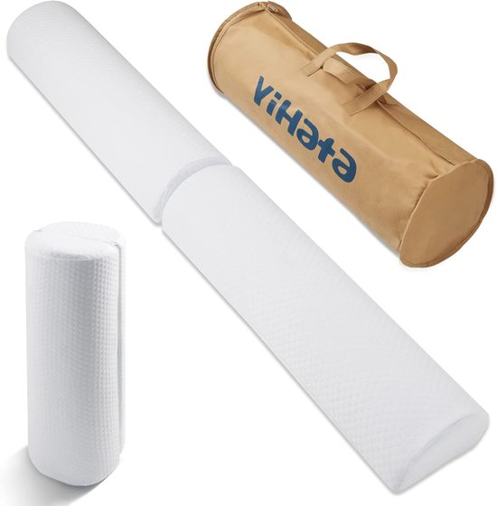 Hakuna Matte Universele opblaasbare valbescherming voor boxspringbed: opblaasbaar bedbeschermingshekje als veilig alternatief voor bedhekje voor kinderen en baby's, bedschede, ideaal voor op reis