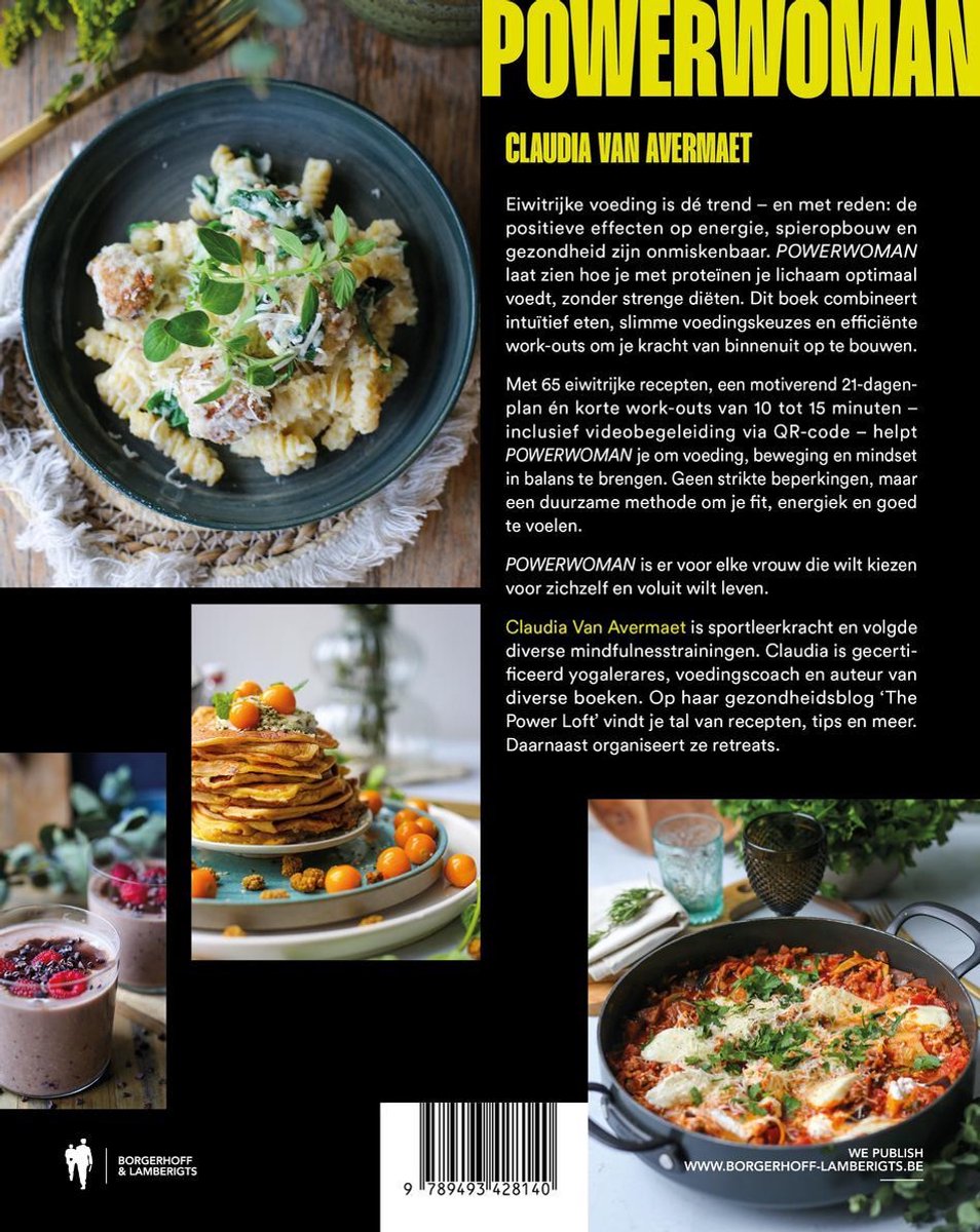 Powerwoman - back cover