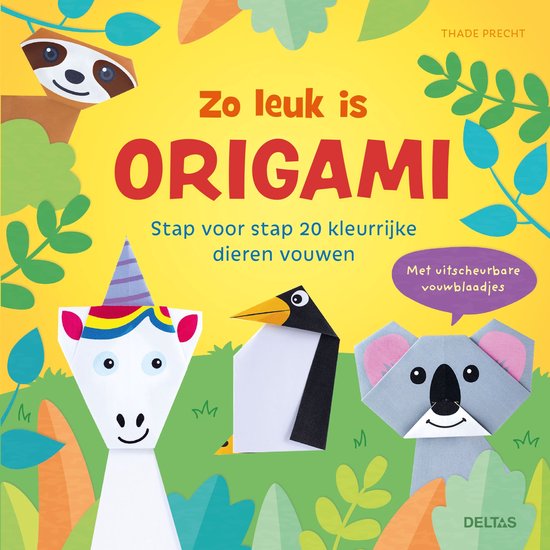 Deltas Zo leuk is origami - cover