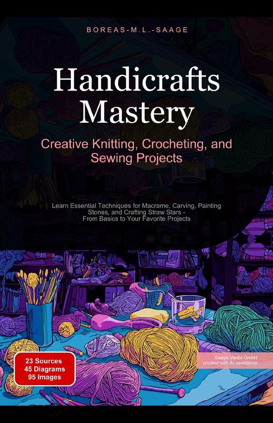 Handicrafts Mastery: Creative Knitting, Crocheting, and Sewing Projects