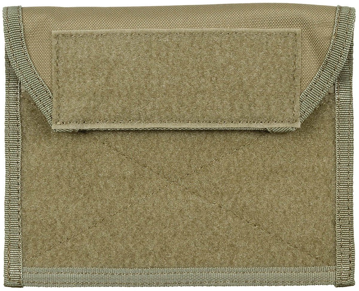 MFH borsttas Molle met velcro patch, coyote tan