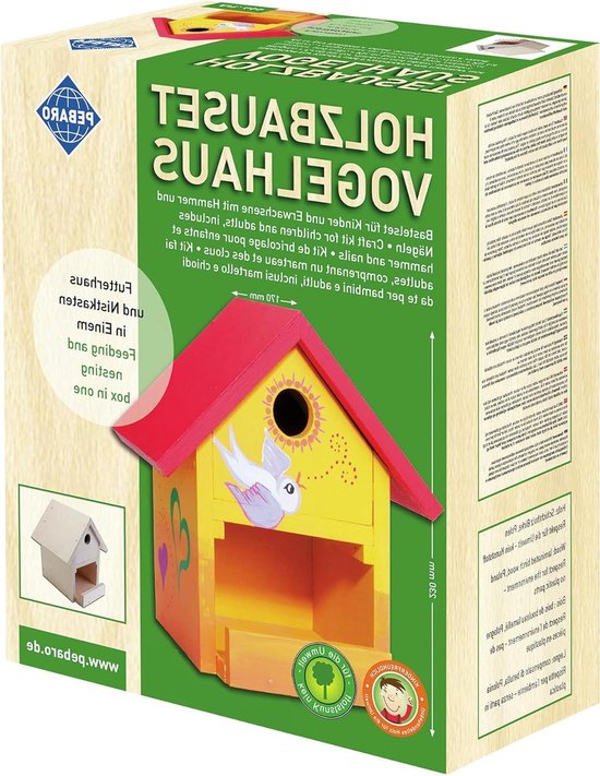 Baker Ross Houten Potlooddoos Knutselset voor Kinderen - 3 Baker Ross Houten Potlooddoos Knutselset voor Kinderen - 3