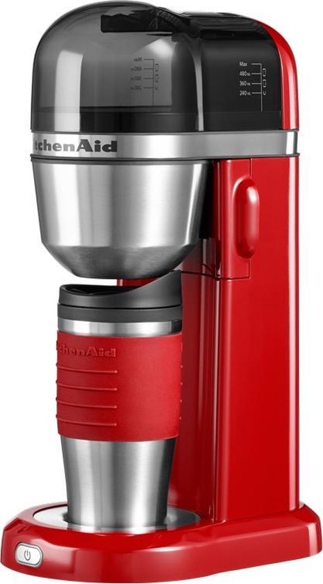 vervangen Verstoring Kosten KitchenAid 5KCM0402EER - koffiezetapparaat - Rood | bol.com