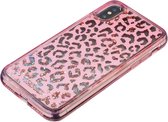 Cellularline - iPhone Xs/X, hoesje stardust, leopard