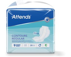 Attends incontinentie Inlegger contours 9 - incontinentie-inlegkruisjes