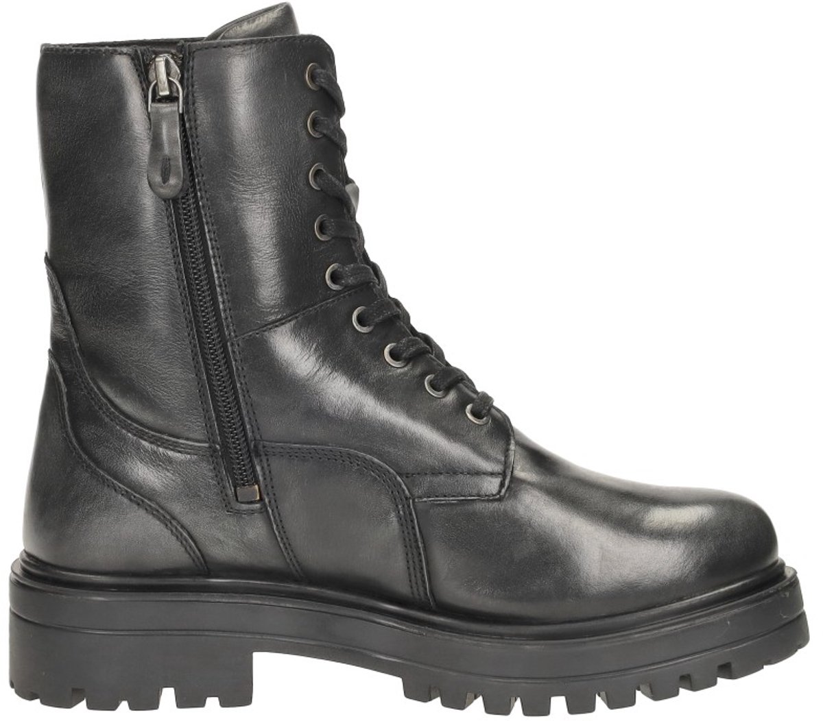 SUB55 Veterschoenen Hoog Veterschoenen Hoog - zwart - Maat 37