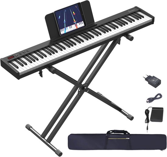 MAX KB6W digitale piano met 88 toetsen, meubel, bankje en kopen? • Voor