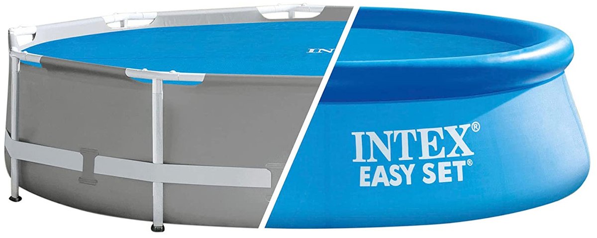 Intex Solar Pool Cover - Easy Set® & Frame Zwembad Ø 488 cm — afbeelding 19