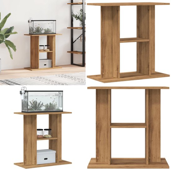 vidaXL Monitorstandaard 100x24x13 cm bewerkt hout grijs sonoma eiken, monitor standaard, monitorverhoger, schermverhoger, computerstandaard