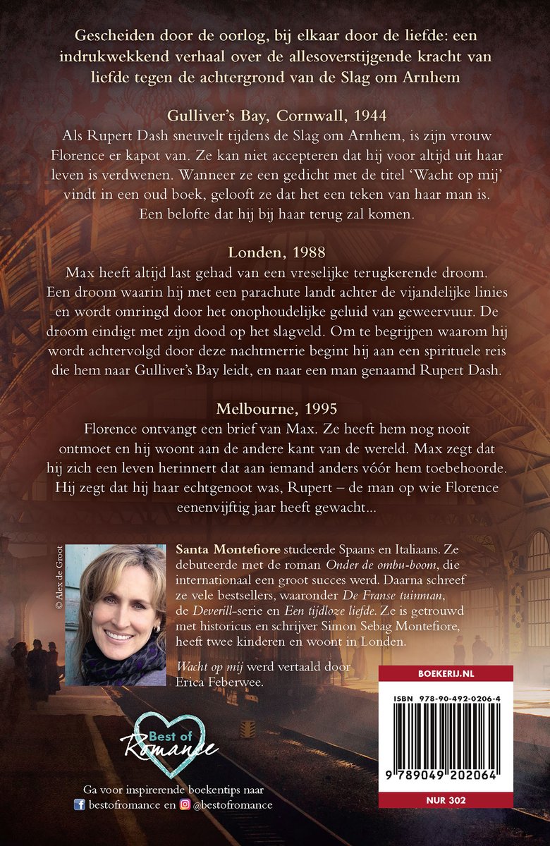 Wacht op mij - back cover