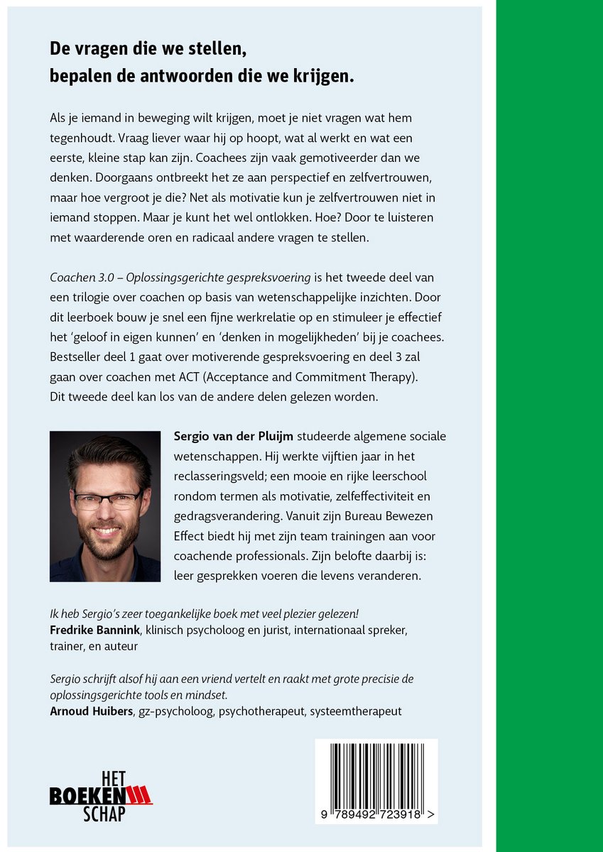 Foto van Sergio van der Pluijm, auteur van het boek. Hij is een man met een bril en een glimlach.