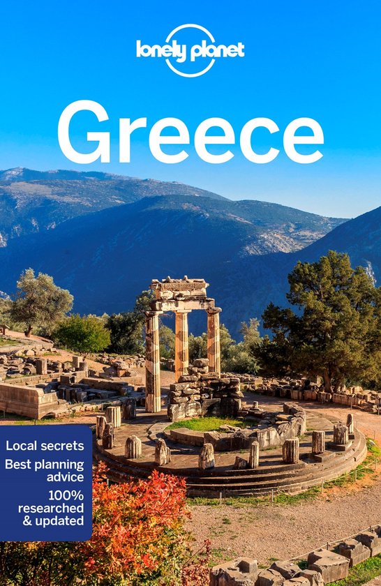 Travel Guide- Lonely Planet Greece - cover
