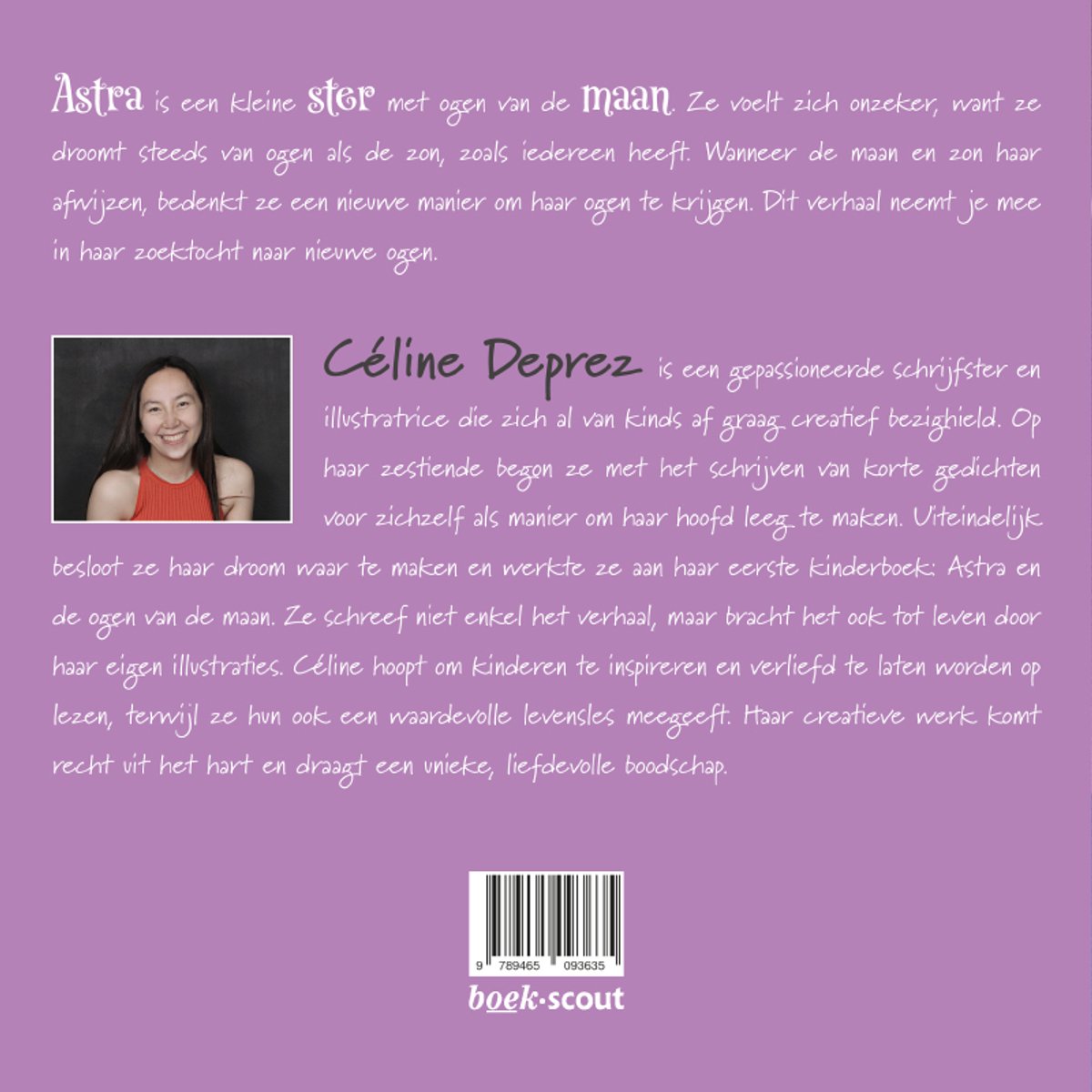 Astra en de ogen van de maan - back cover