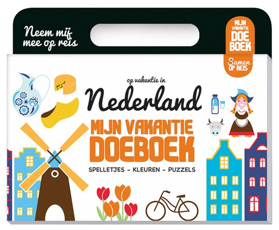 Mijn vakantiedoeboek - Nederland - cover