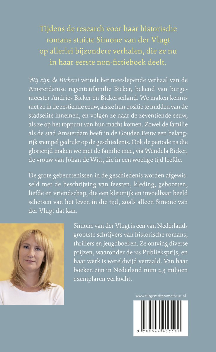 Wij zijn de Bickers! - back cover