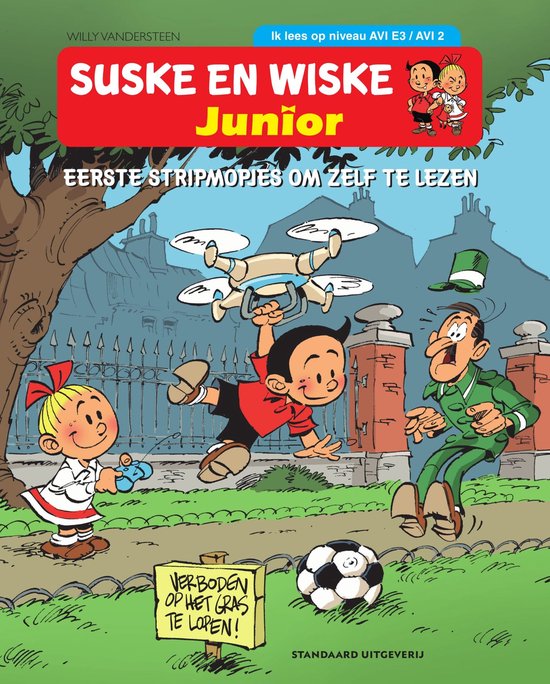 Suske en Wiske Junior 1 - Eerste stripmopjes om zelf te leze ... - cover
