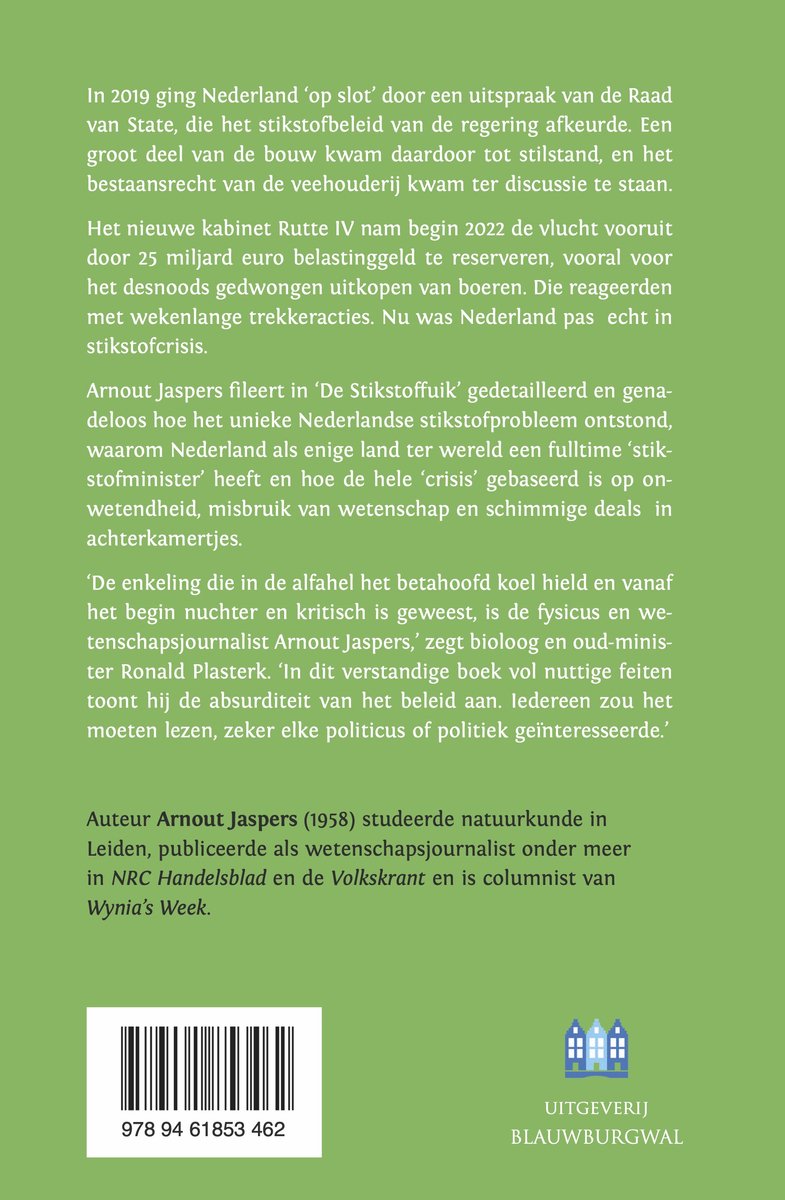 De stikstoffuik - back cover