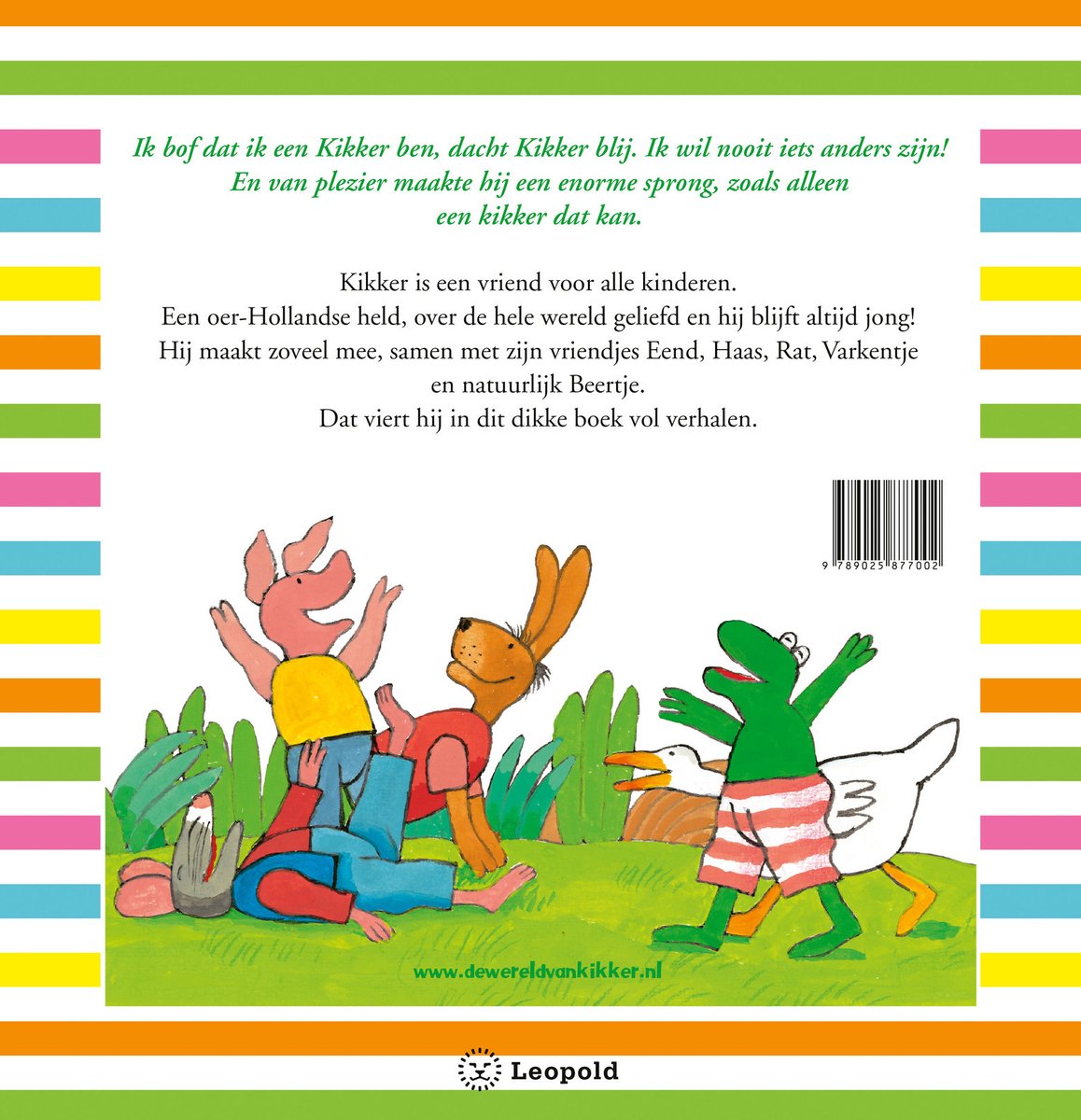 Kikker - Mijn mooiste voorleesboek van Kikker - back cover