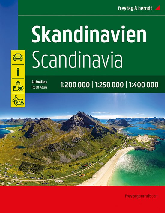 F&B Atlassen - F&B Wegenatlas Scandinavië