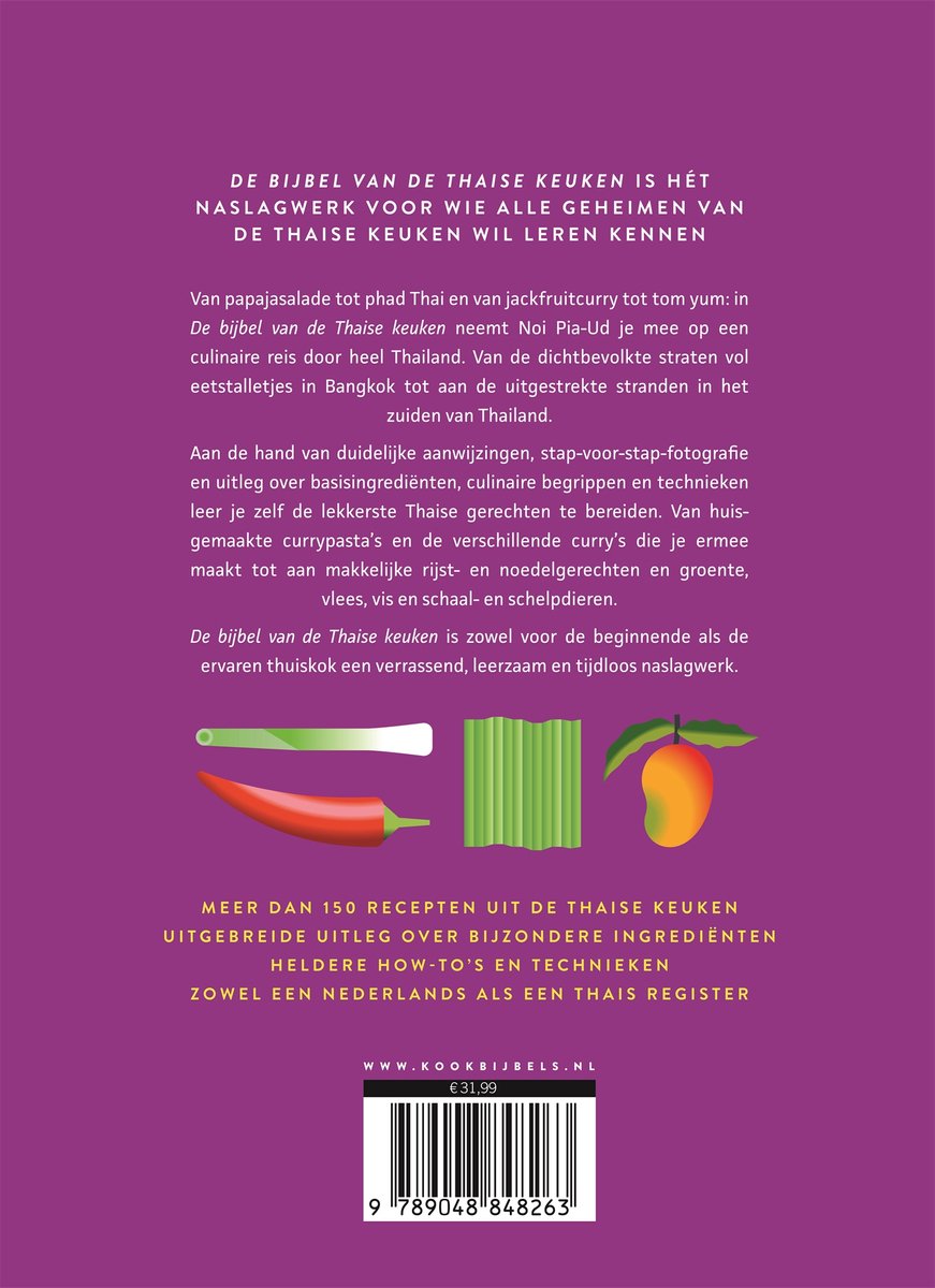 De bijbel van de Thaise keuken - back cover