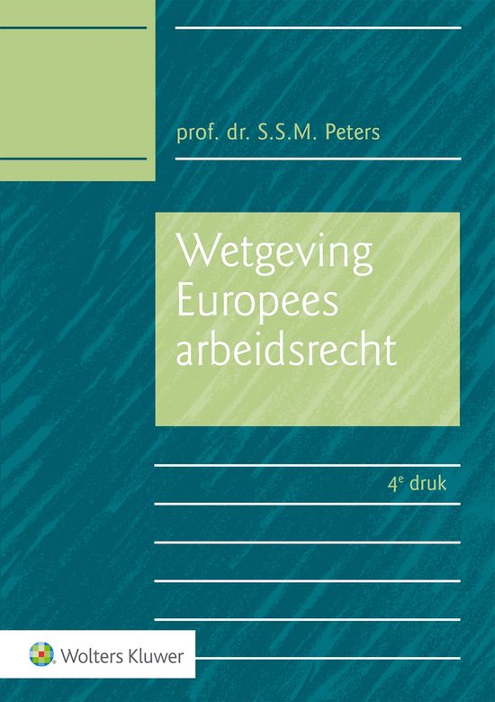 Wetgeving Europees arbeidsrecht 2023 - cover