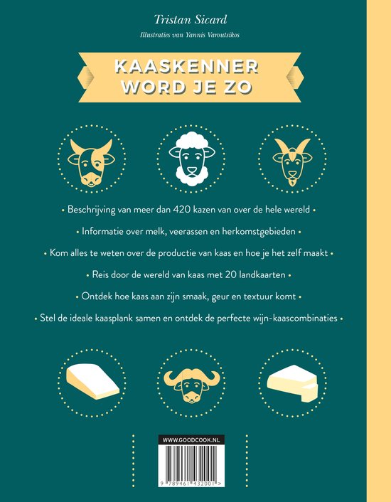 Kaaskenner word je zo