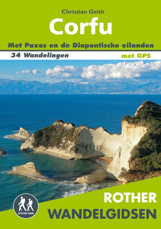 Rother Wandelgidsen - Rother wandelgids Corfu - cover