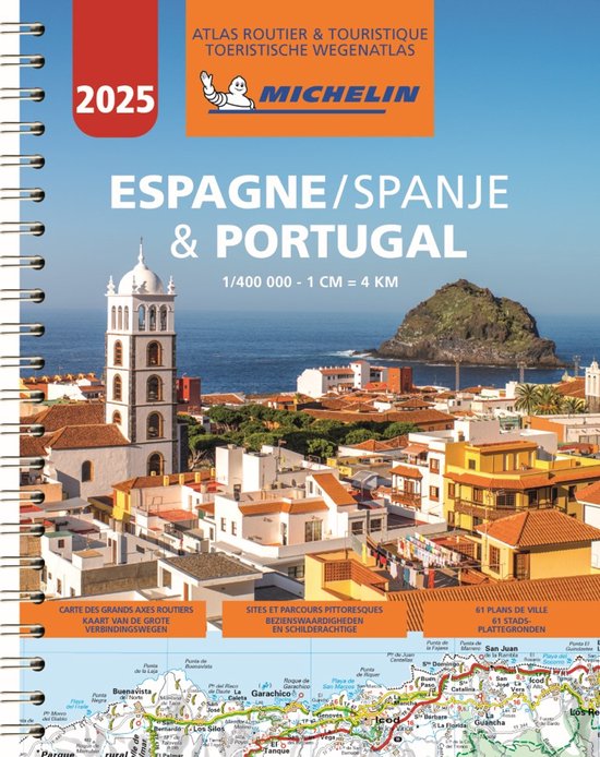 Michelin Atlassen - Michelin Atlas Spanje, Portugal 2025