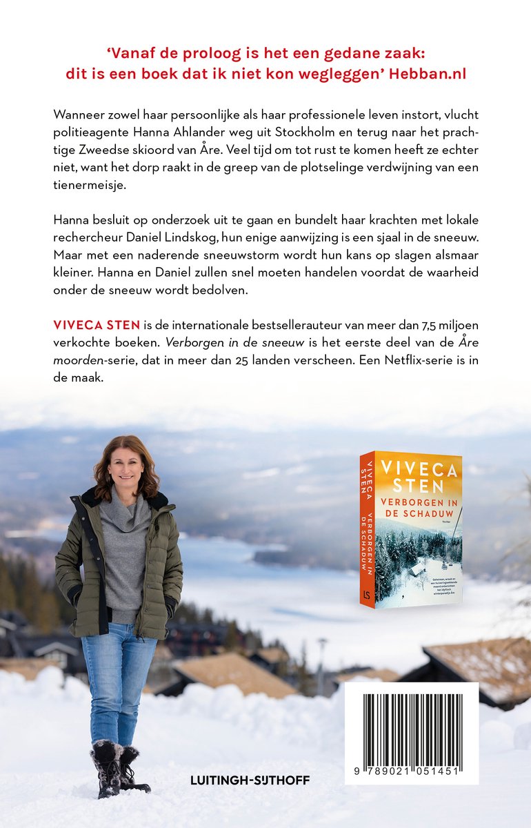 De Åre moorden 1 - Verborgen in de sneeuw - back cover
