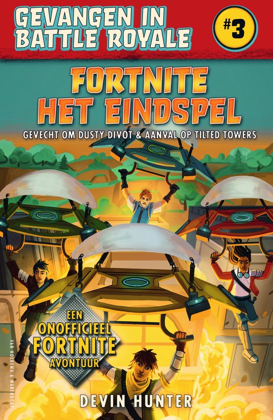 Gevangen in Battle Royale 3 - Fortnite - Het eindspel - cover