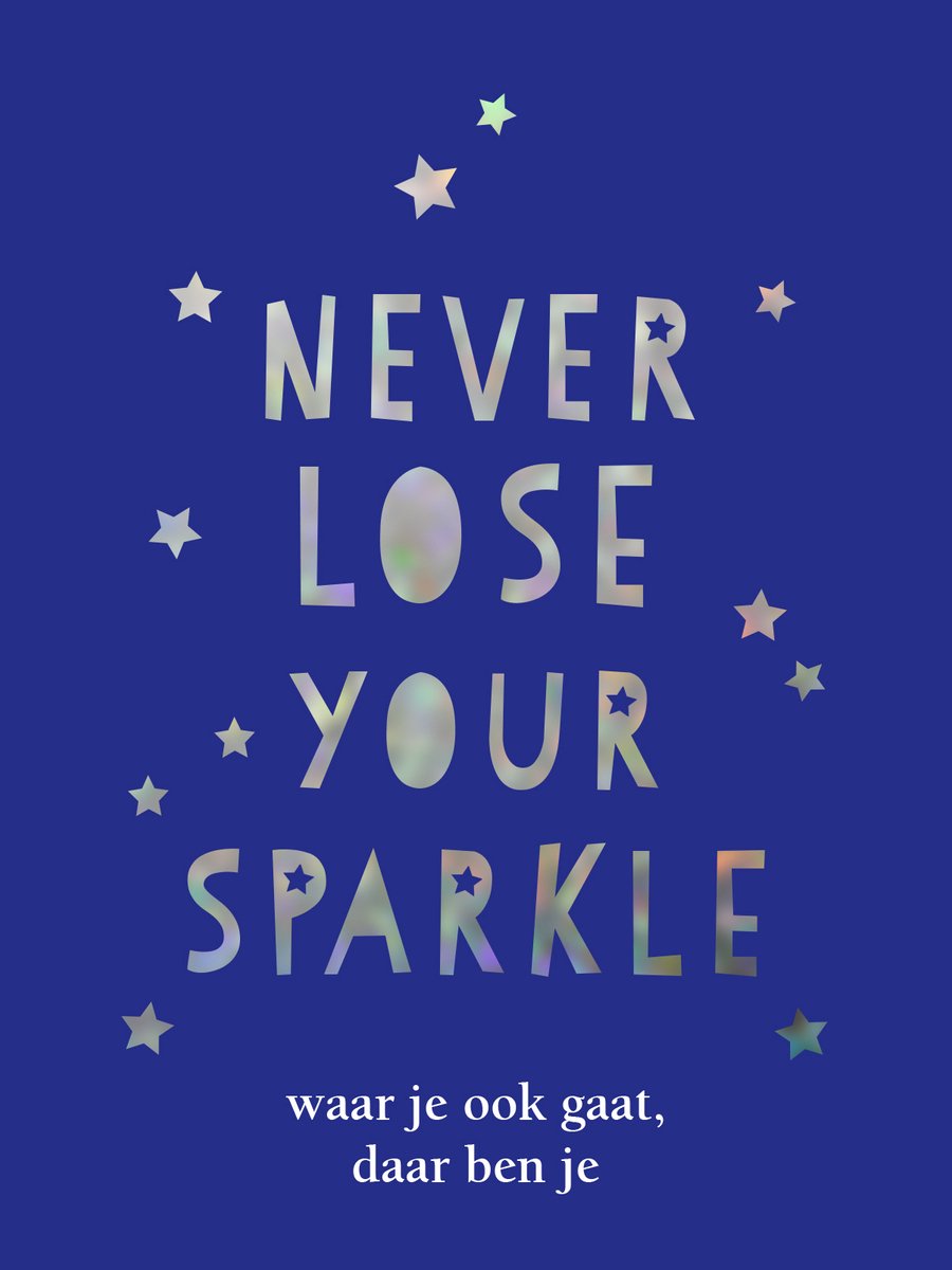 Omslag van Cadeauboeken - Never lose your sparkle - cadeauboek