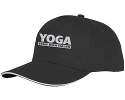 Yoga ga eens bier halen Pet - Grappig - Premium Fit - Cap - Verstelbaar - Unisex