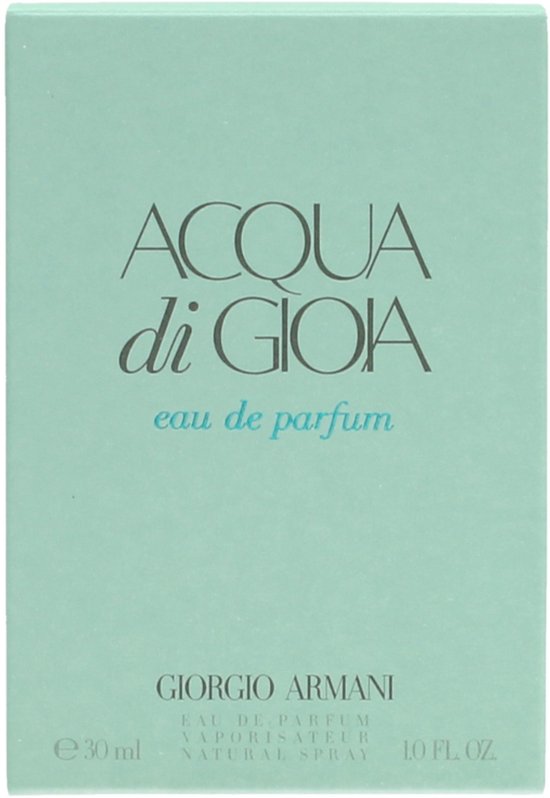 Giorgio Armani Acqua di Gioia 30ml Eau de Parfum - Damesparfum